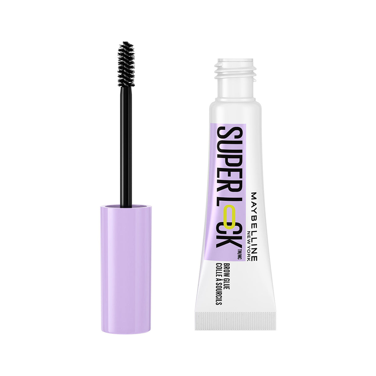 Maybelline Super Lock Brow Glue Clear & Tinted Eyebrow Gel - Clear